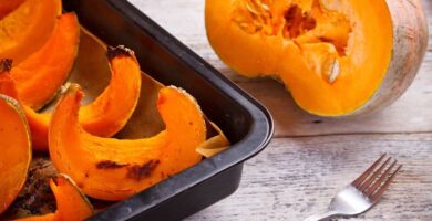 Roasted pumpkin