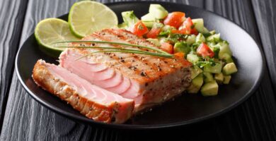 Grilled tuna