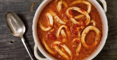 calamari in sauce
