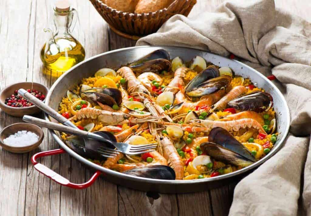 Seafood Paella recipe