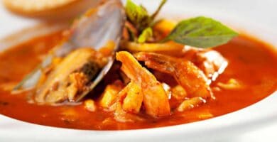Seafood soup