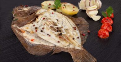 Baked Turbot