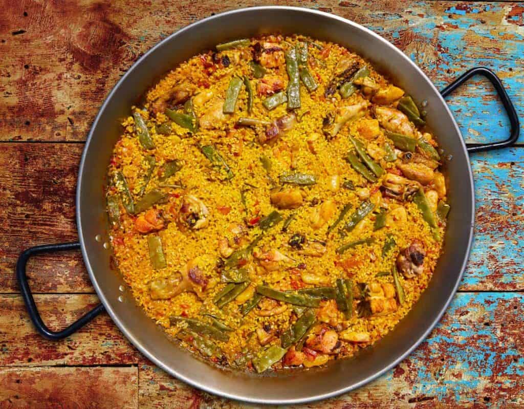 rice with rabbit
