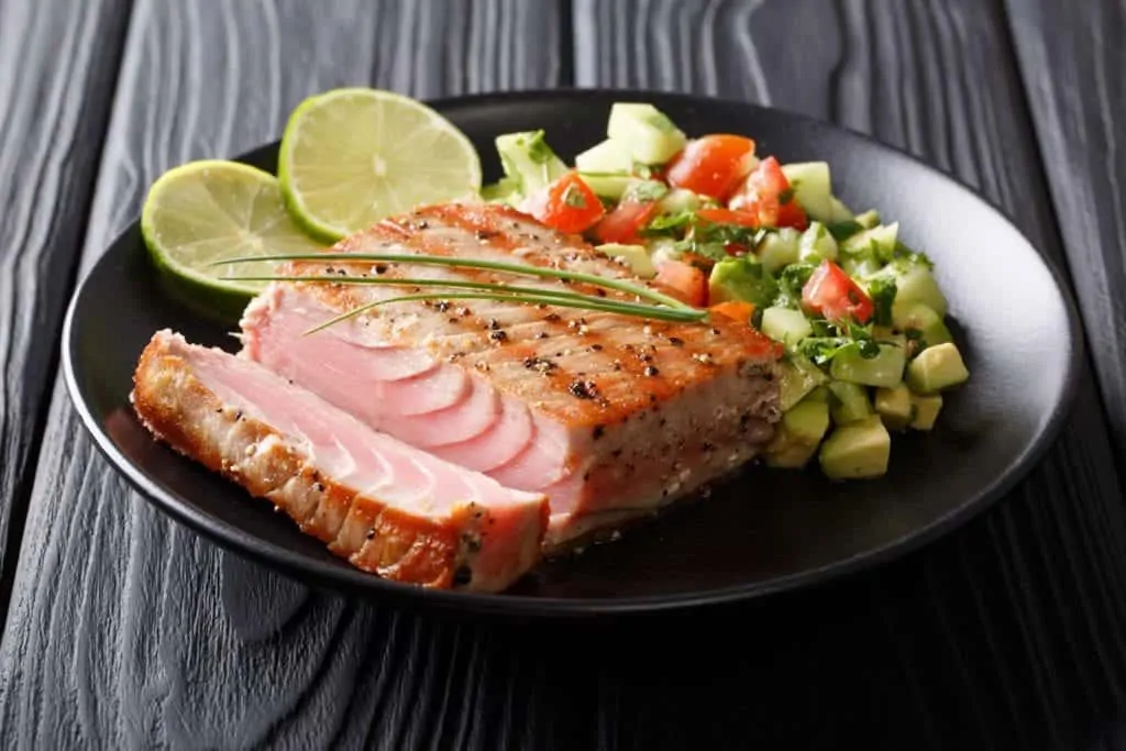 Grilled tuna