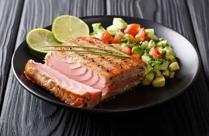 Grilled tuna