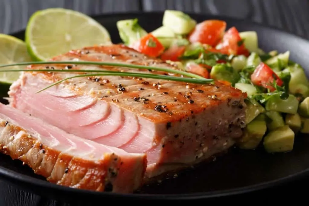 Grilled tuna recipe
