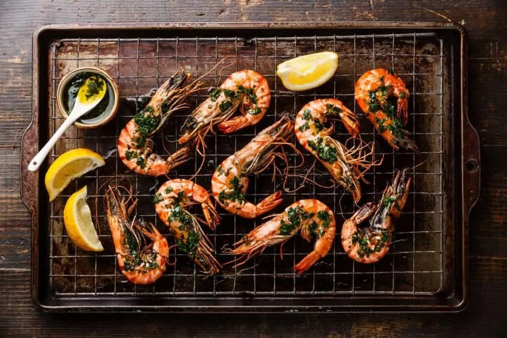 baked prawns