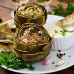 Roasted artichoke recipe