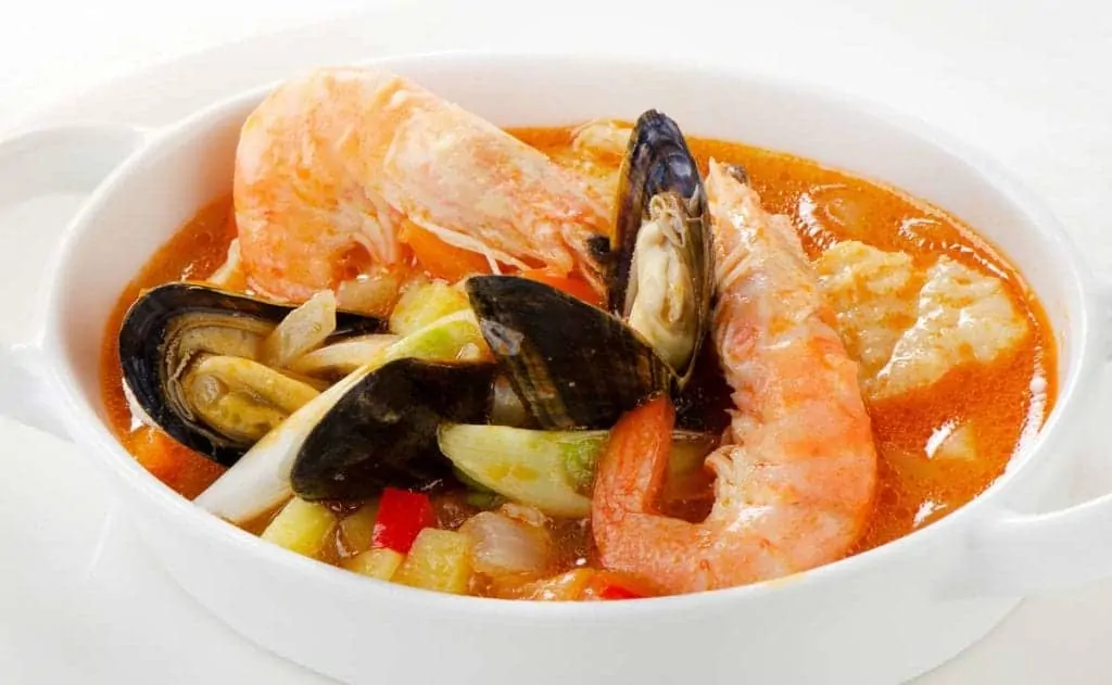 Seafood soup recipe