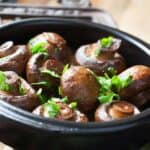 Roasted mushrooms recipe