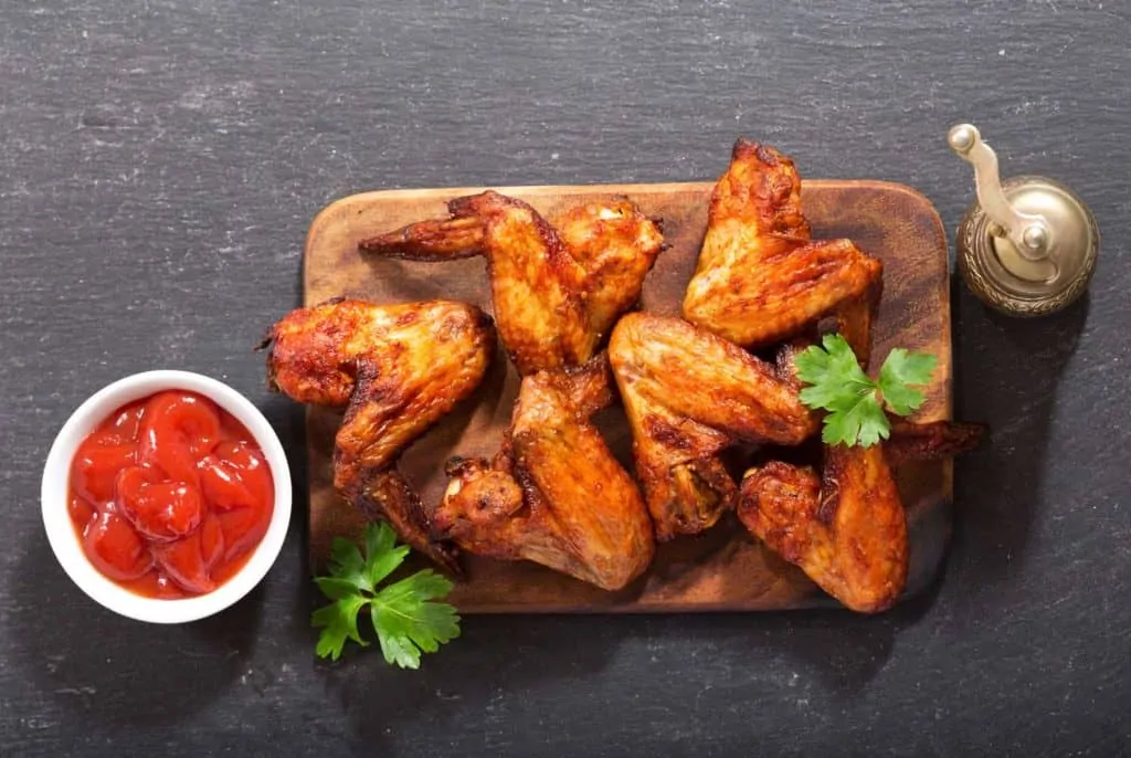 baked chicken wings